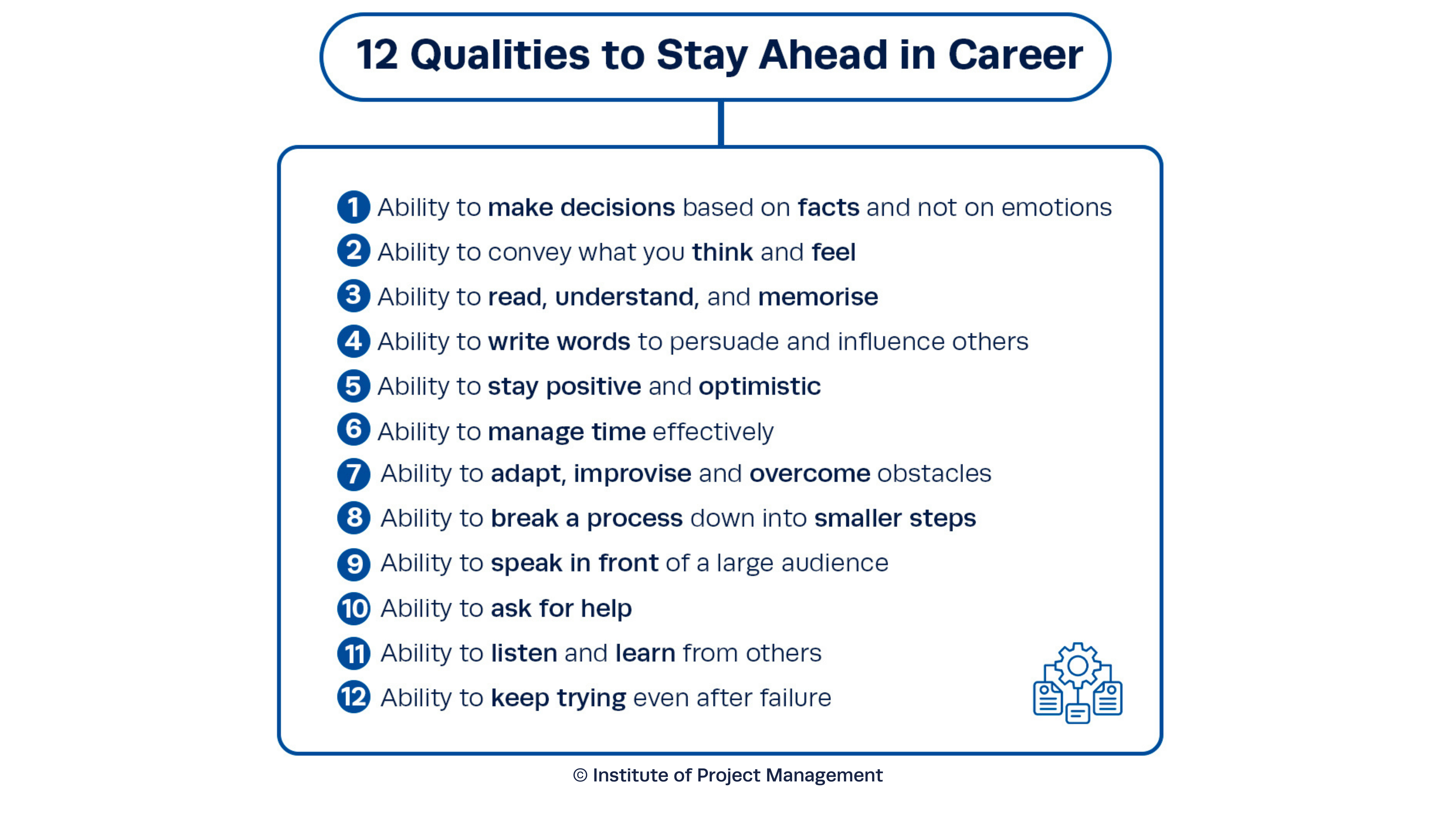 12 Qualities to Stay Ahead in Career